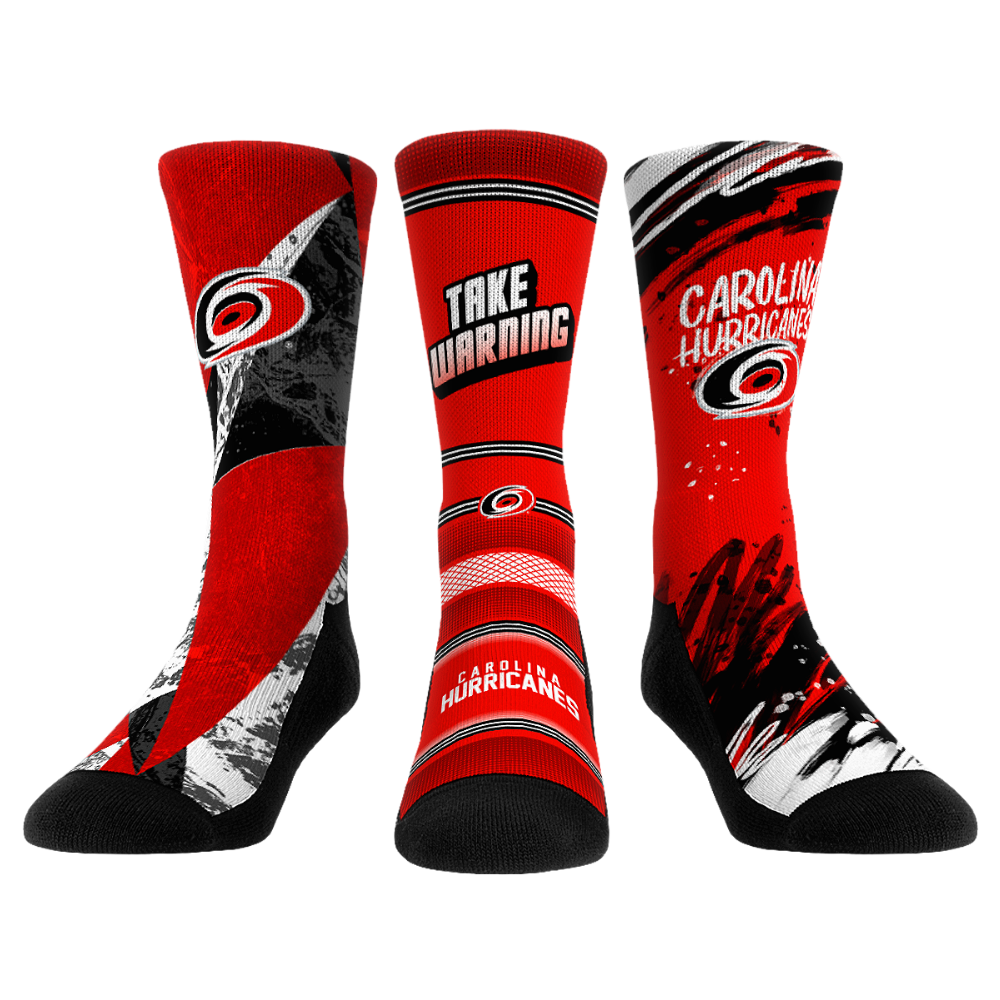 Carolina Hurricanes - Power Play 3-Pack | Rock 'Em Socks