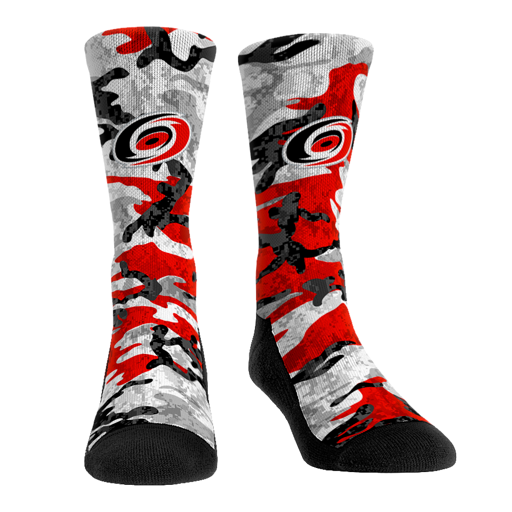 Carolina Hurricanes - What The Camo | Rock 'Em Socks