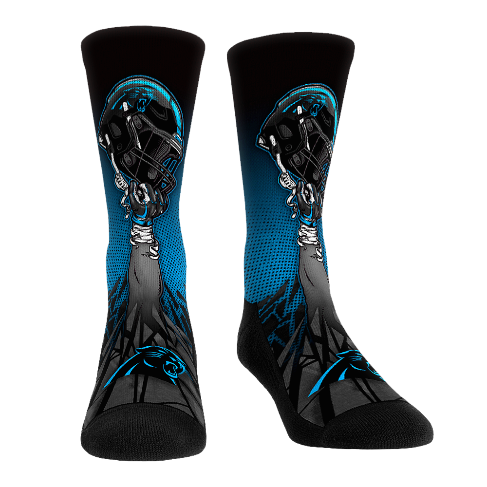 Carolina Panthers - Alternate Helmet Smash | Rock 'Em Socks 1