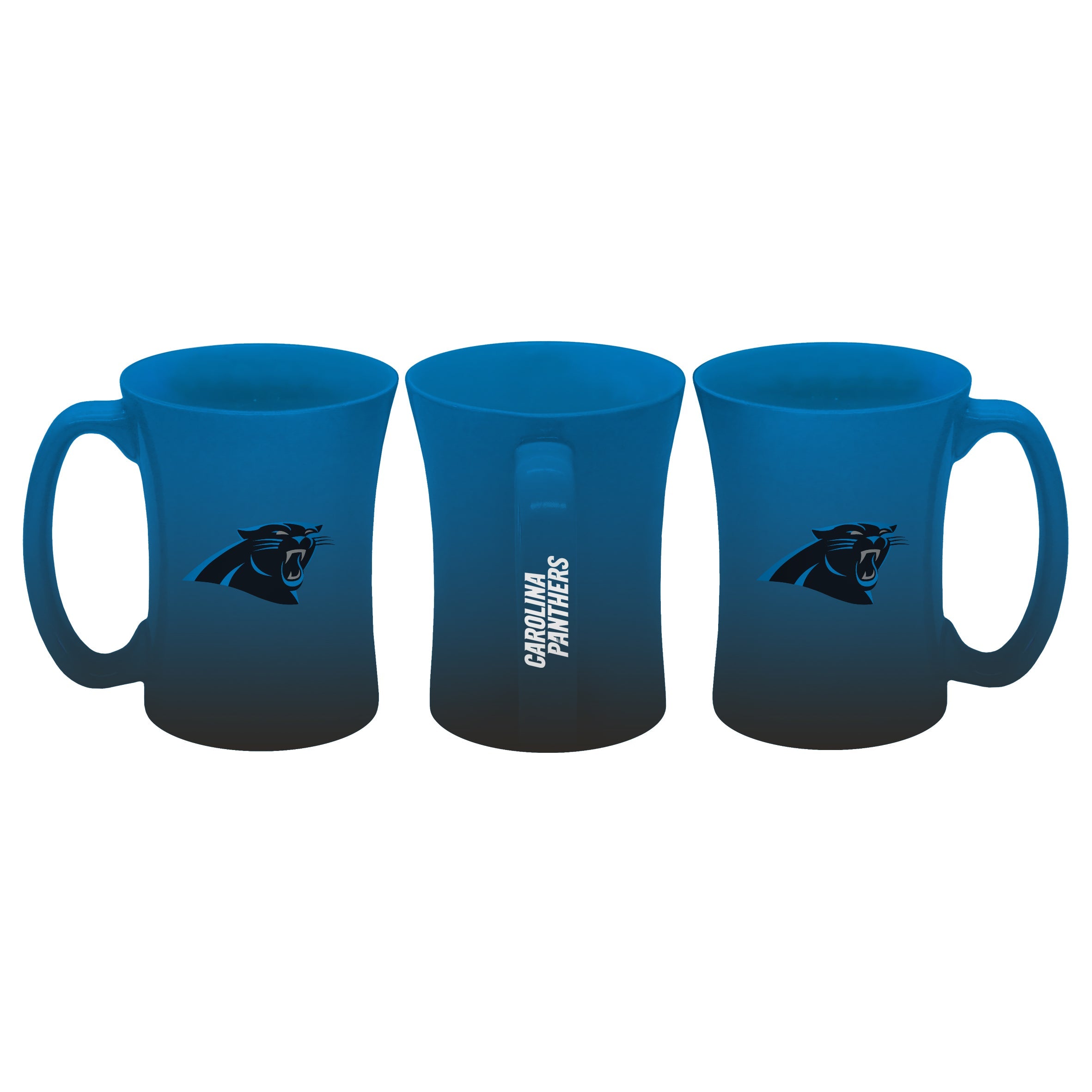 Carolina Panthers Ombre Coffee Mug 1