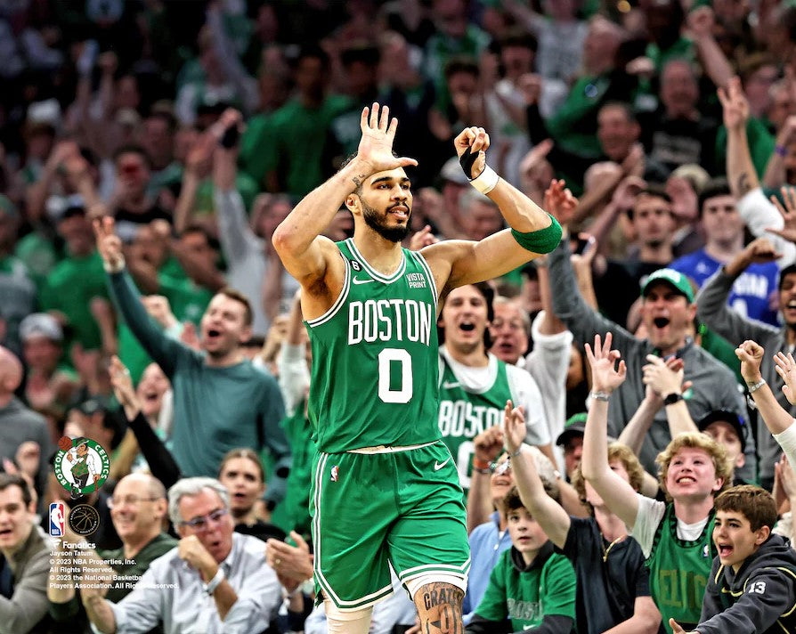 Jayson Tatum 51-Point Game 7 Boston Celtics 8" x 10" Basketball Photo 1