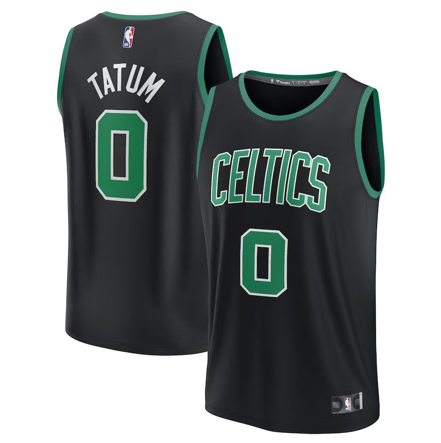 Jayson Tatum Boston Celtics Youth Player Jersey - Statement Edition - Black 1