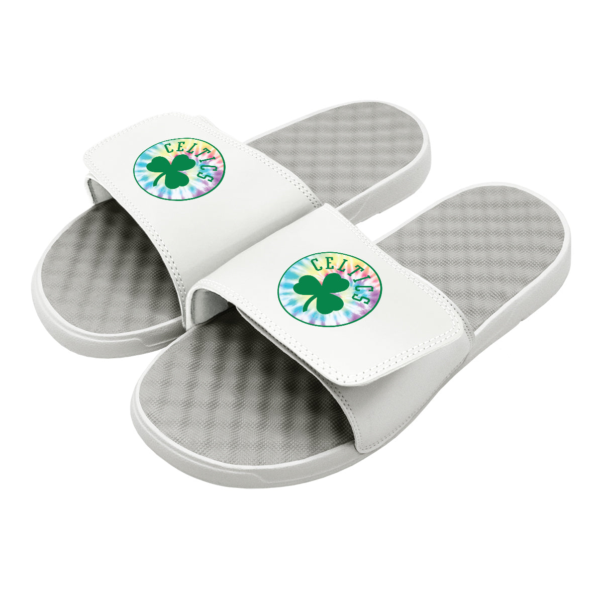 Boston Celtics Tie Dye Clip Slides 1