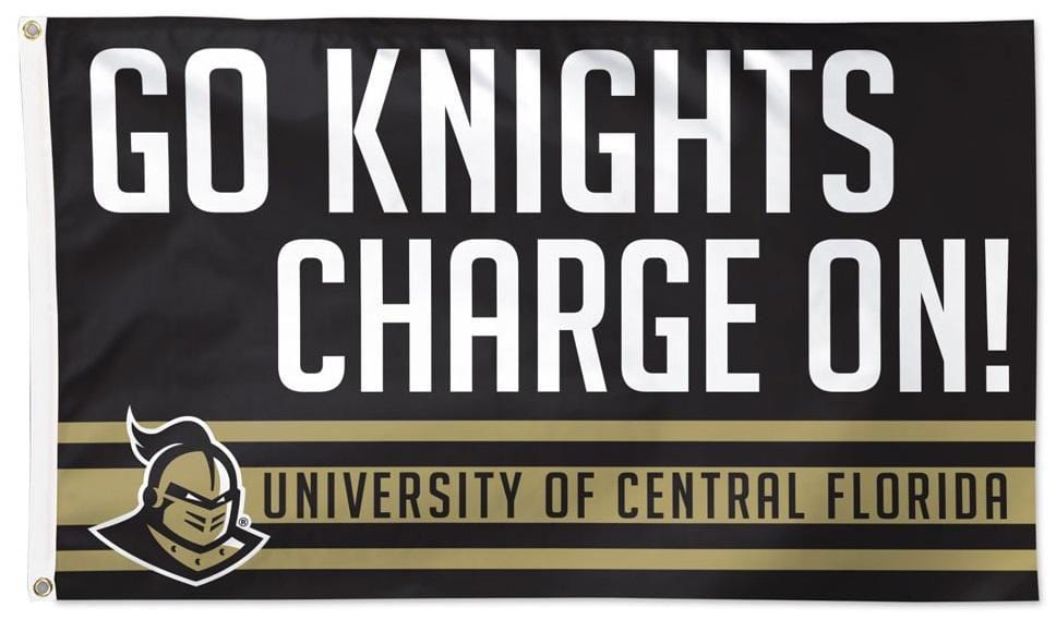 Central Florida Flag 3x5 Go Knights Charge On UCF 1