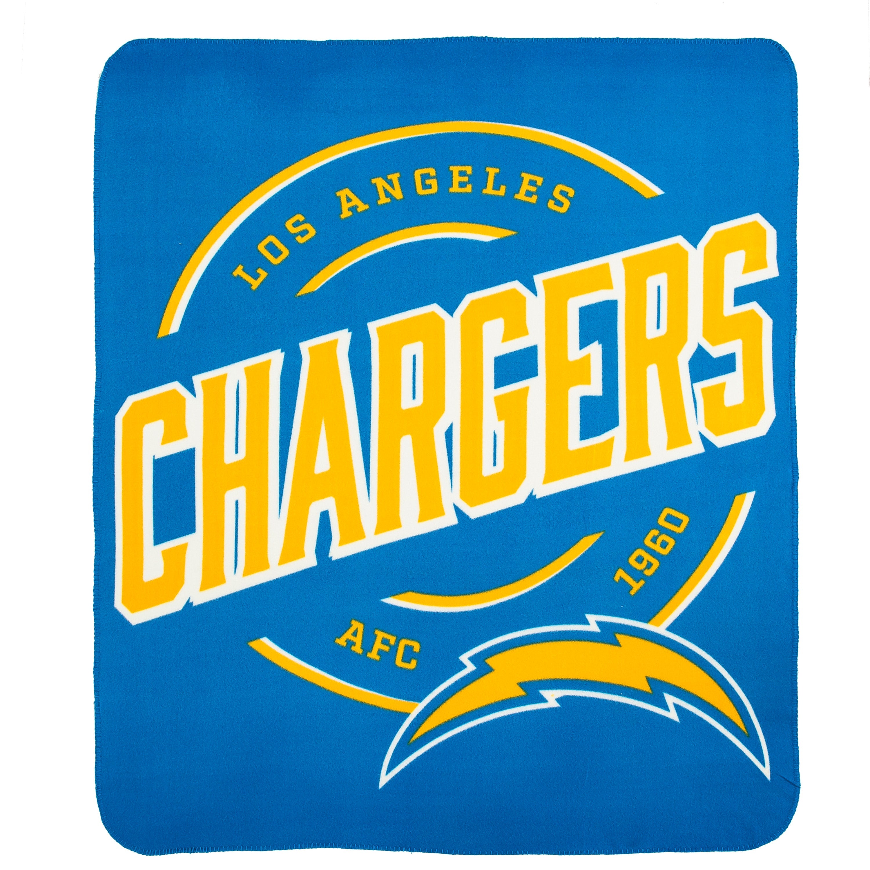 Los Angeles Chargers 50" x 60" Campaign Fleece Blanket 1