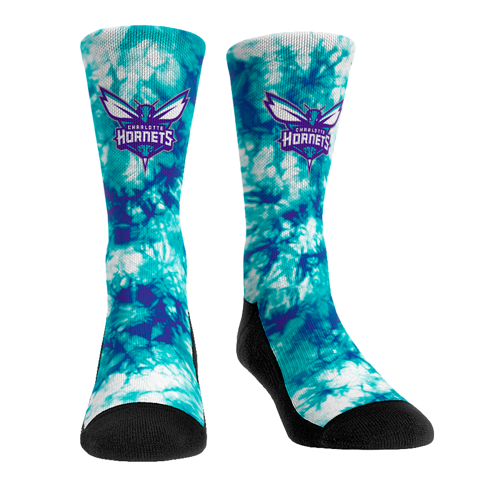 Charlotte Hornets - Team Tie Dye | Rock 'Em Socks 1
