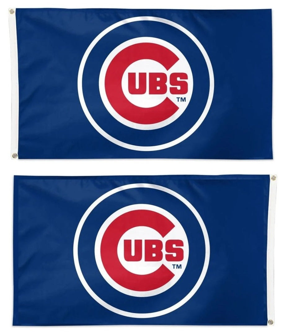 Chicago Cubs 2 Sided 2x3 Flag
