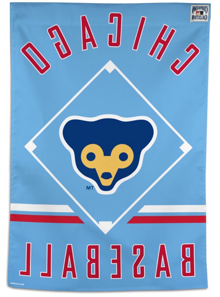 Chicago Cubs Banner Baseball House Flag 2