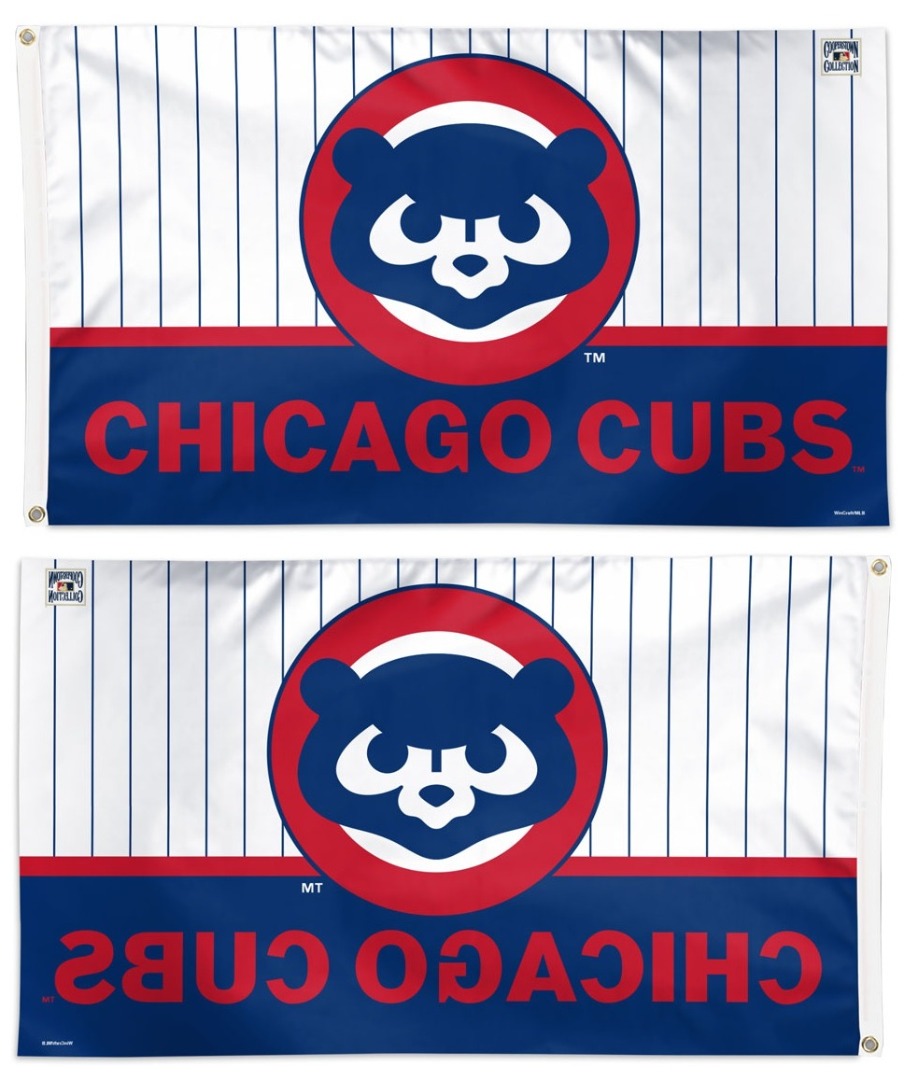 Chicago Cubs Flag 3x5 Pinstripe Cooperstown