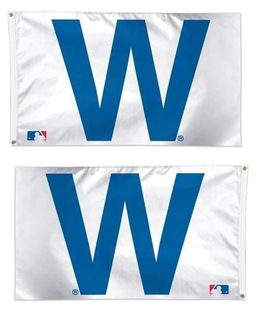 Chicago Cubs Win Flag 3x5 Blue W 1