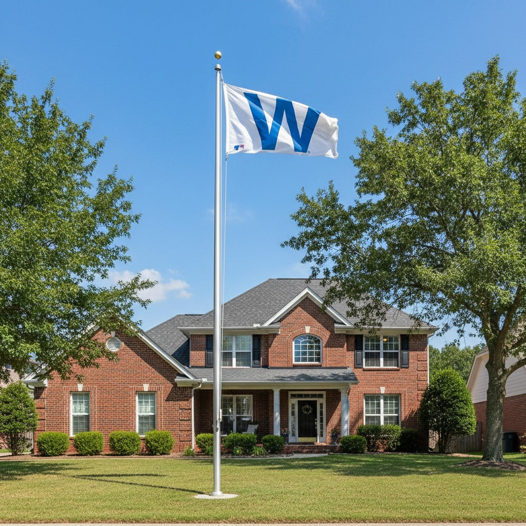 Chicago Cubs Win Flag 3x5 Blue W 2