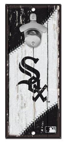 Chicago White Sox Bottle Opener MLB Wood Sign