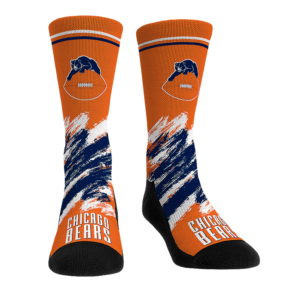 Chicago Bears - Throwback Paint | Rock 'Em Socks 1