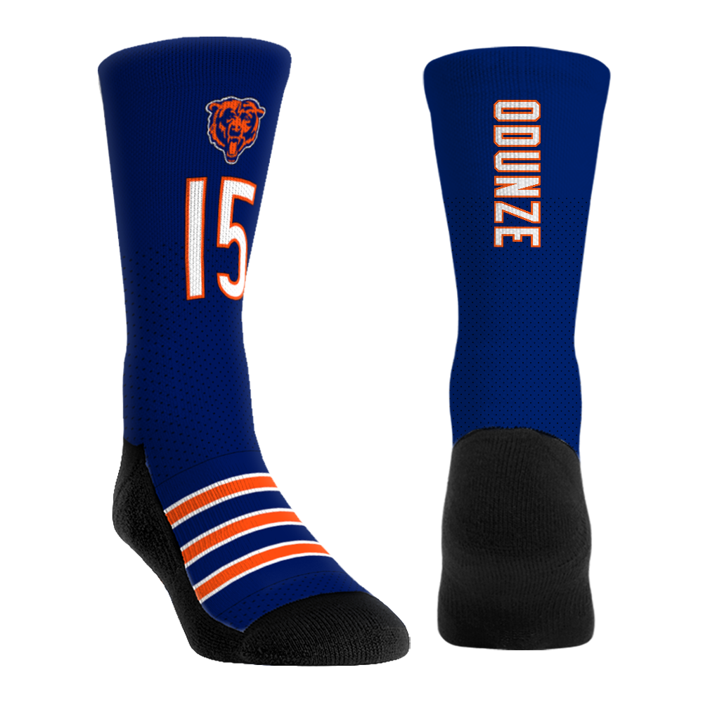 Rome Odunze - Chicago Bears  - Jersey (Navy) | Rock 'Em Socks 1