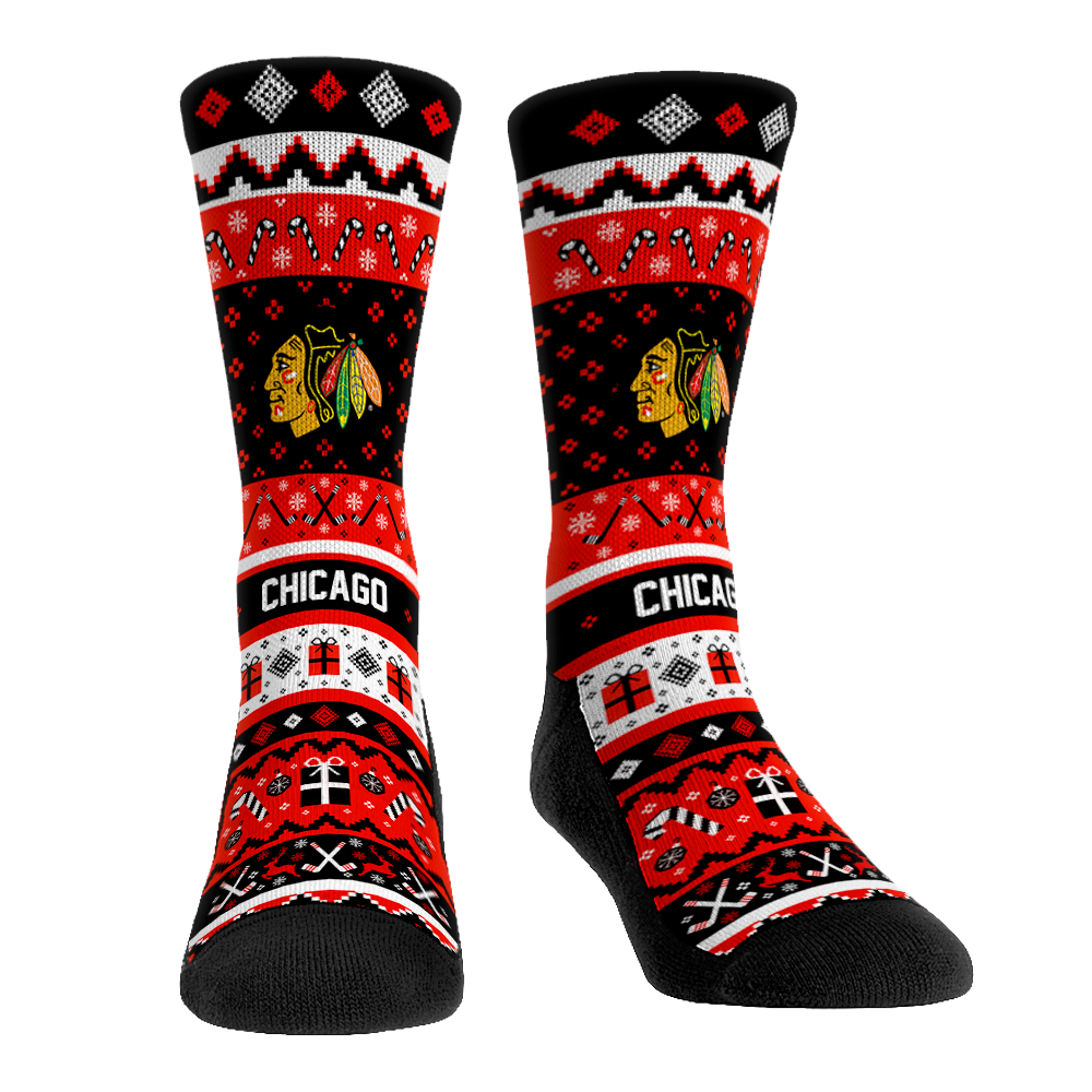 Chicago Blackhawks - Tacky Sweater | Rock 'Em Socks