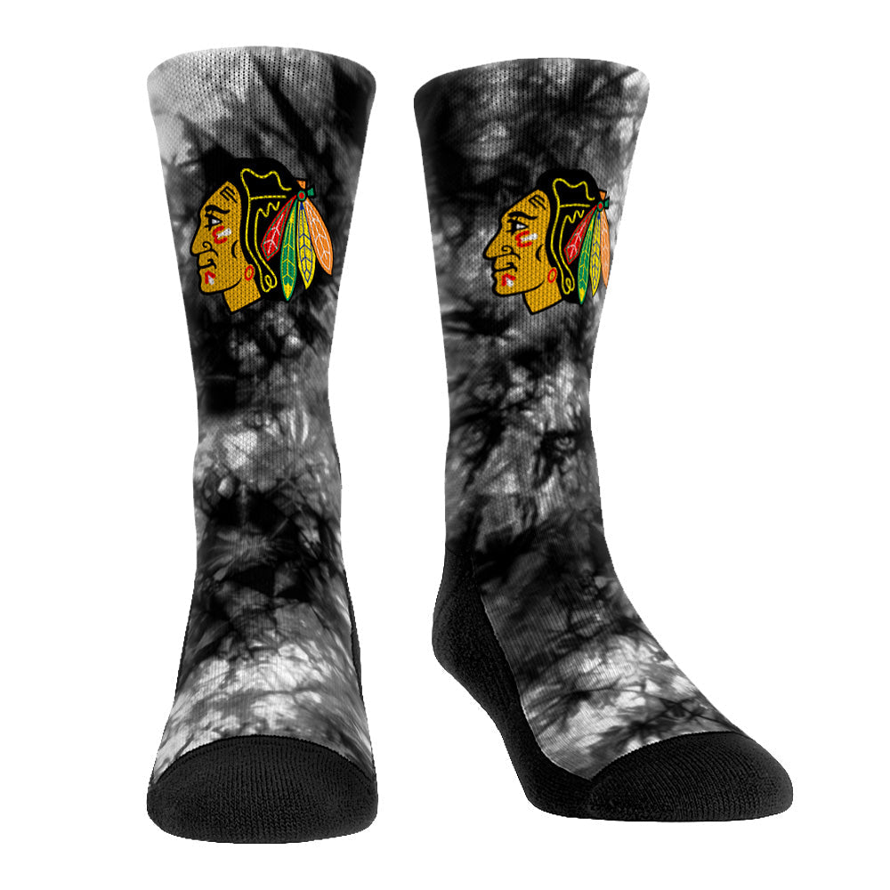 Chicago Blackhawks - Team Tie Dye | Rock 'Em Socks