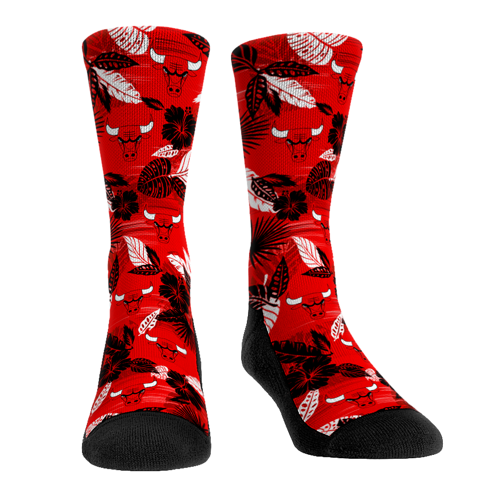 Chicago Bulls - Floral | Rock 'Em Socks
