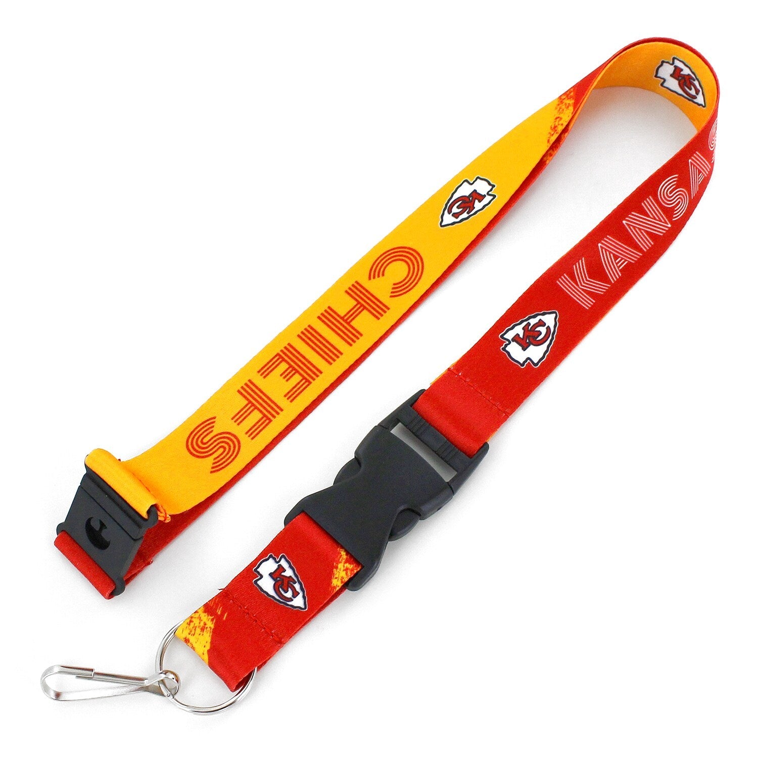 Kansas City Chiefs Cross Fade Lanyard 1
