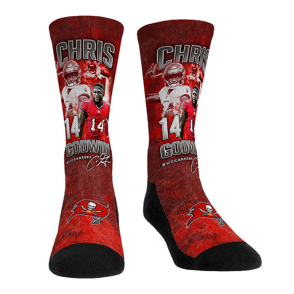 Chris Godwin - Tampa Bay Buccaneers  - Retro Photo | Rock 'Em Socks