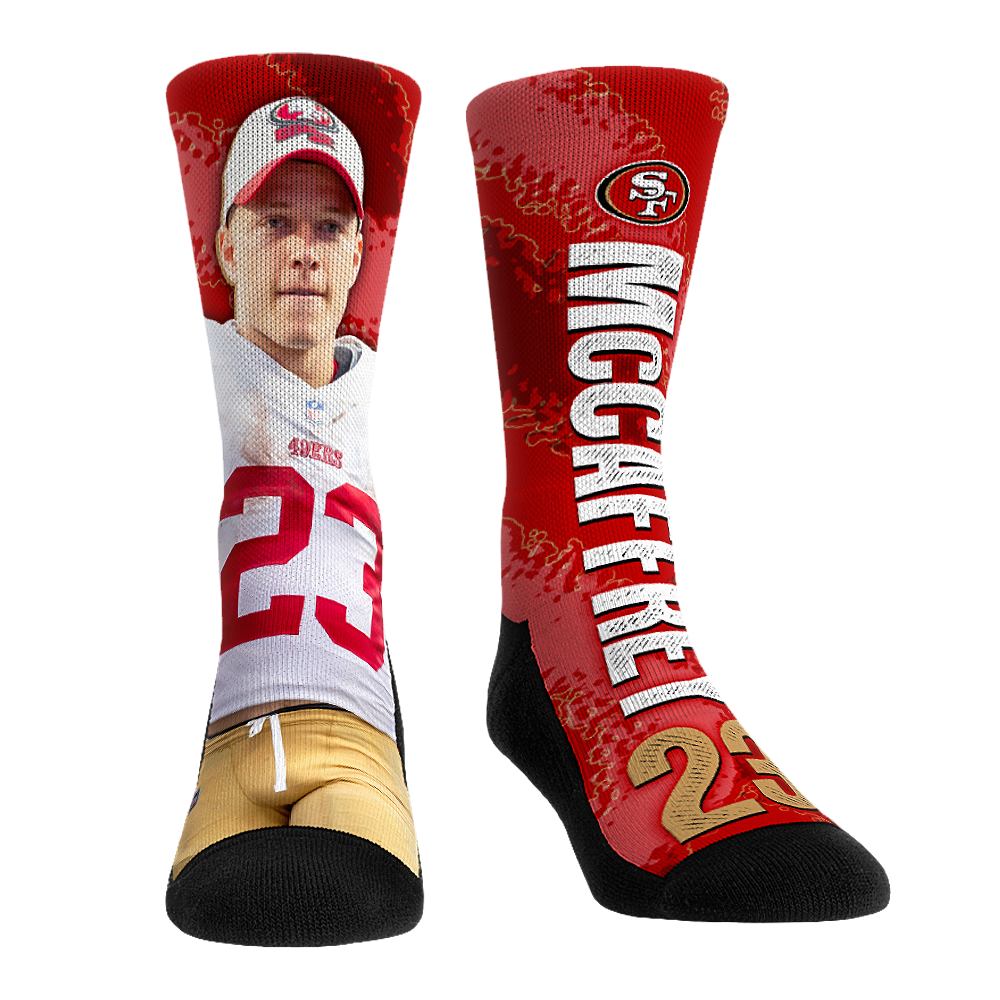 Christian McCaffrey - San Francisco 49ers  - Big Player | Rock 'Em Socks
