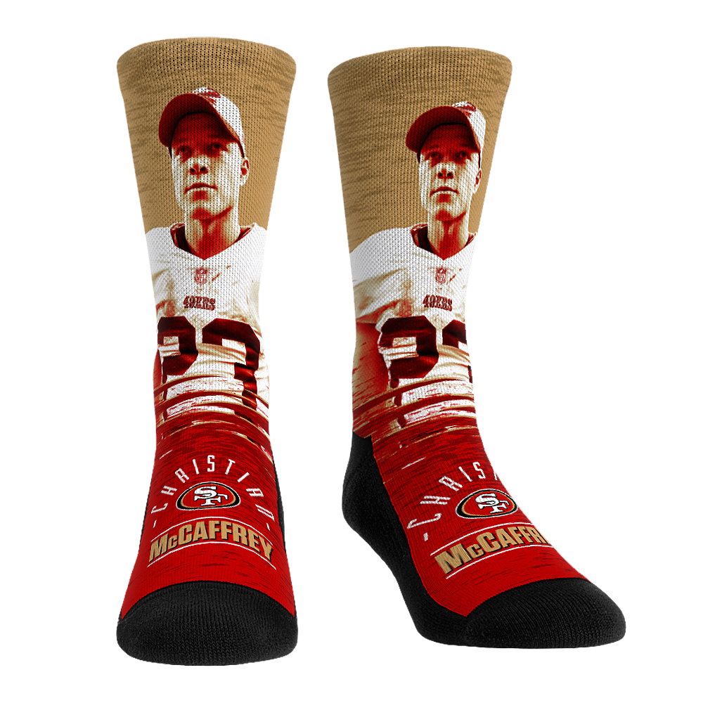 Christian McCaffrey - San Francisco 49ers - Jumbotron | Rock 'Em Socks