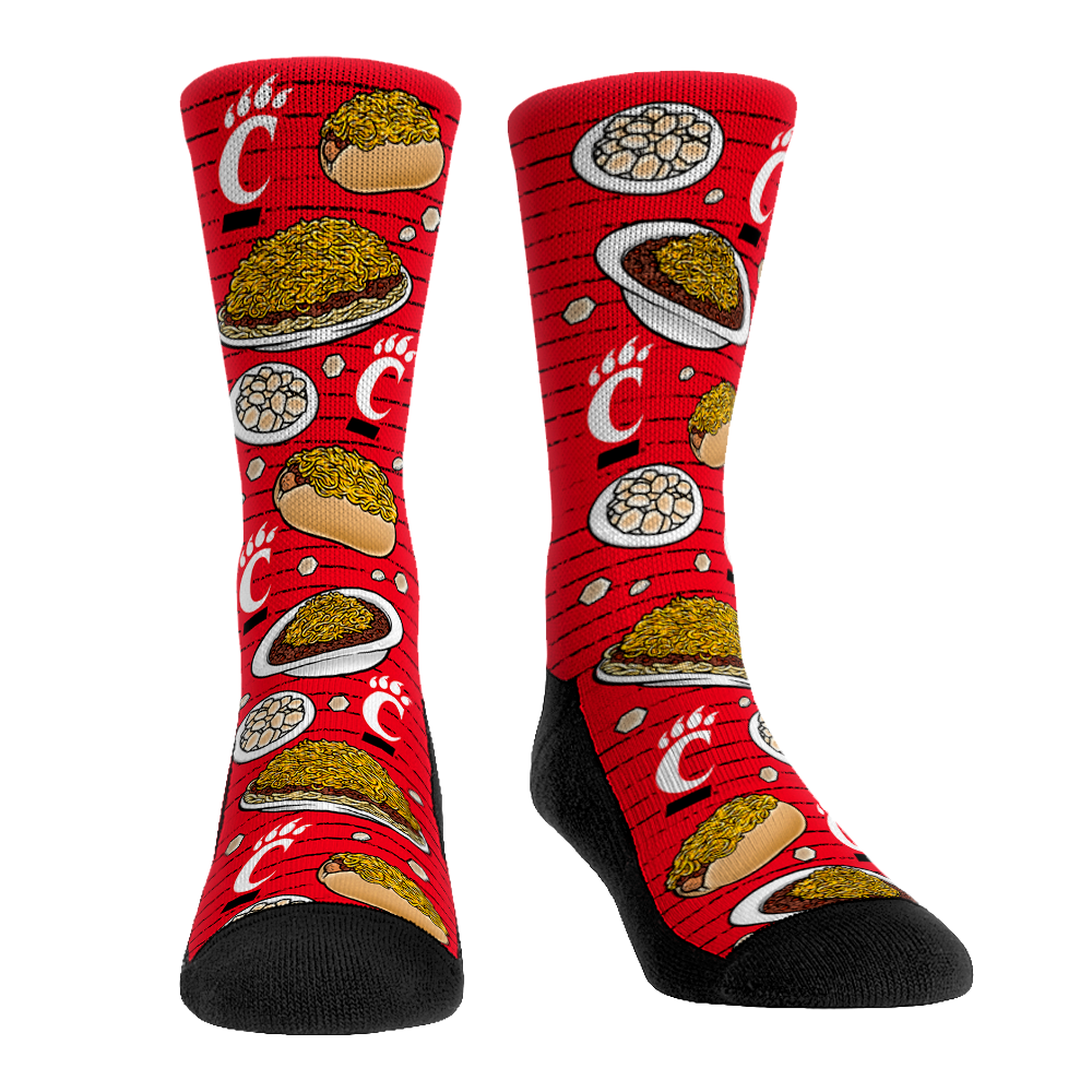 Cincinnati Bearcats - Chili Cheese | Rock 'Em Socks 1