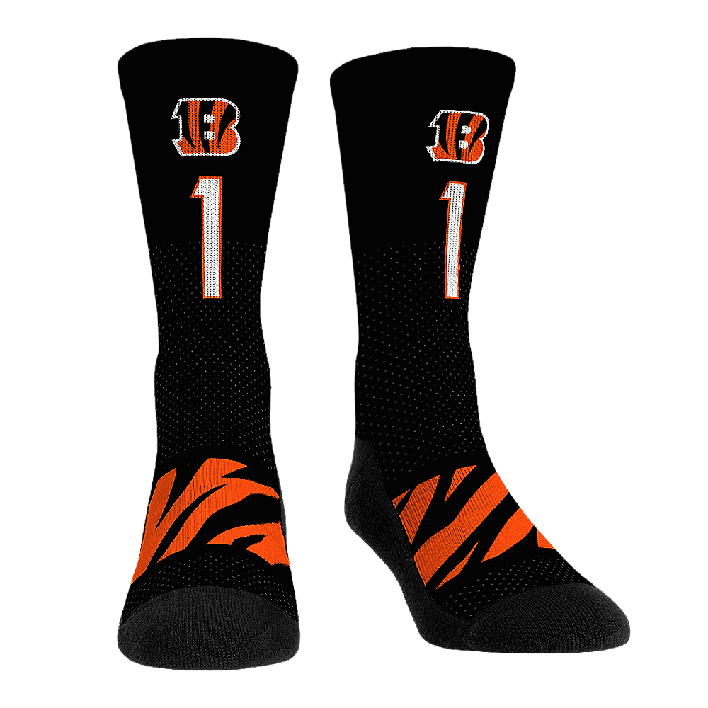 Ja'Marr Chase - Cincinnati Bengals  - Jersey | Rock 'Em Socks 1