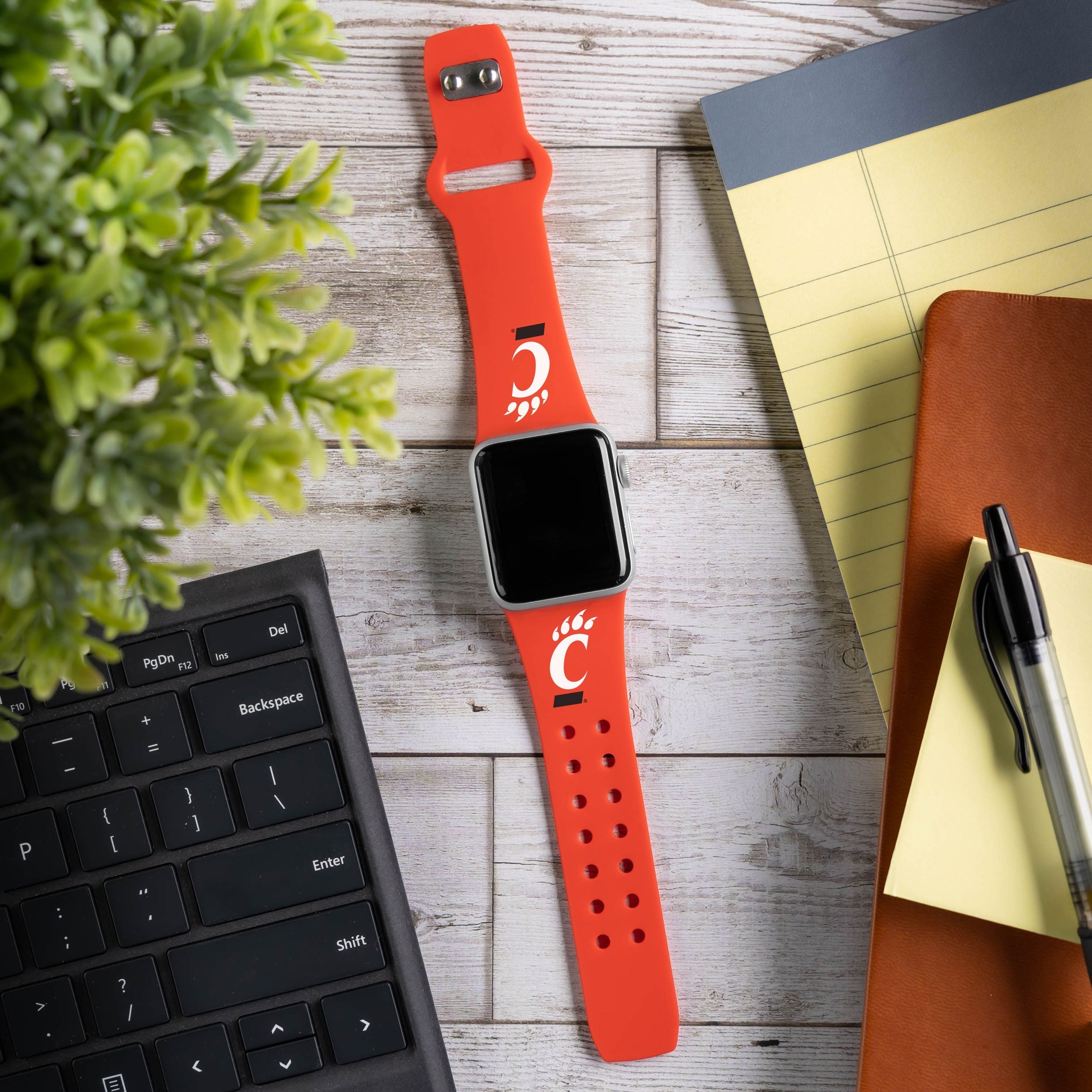 Cincinnati Bearcats HD Apple Watch Band 21