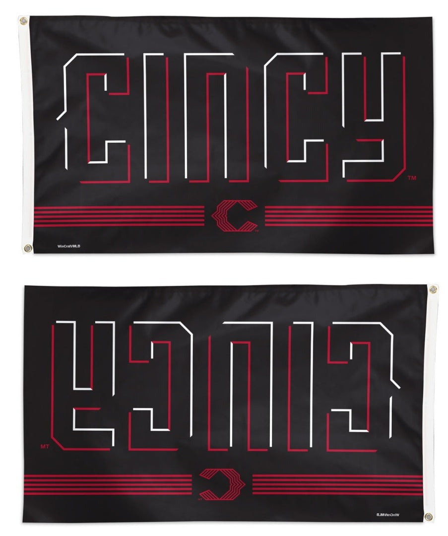 Cincinnati Reds Flag 3x5 City Connect Cincy