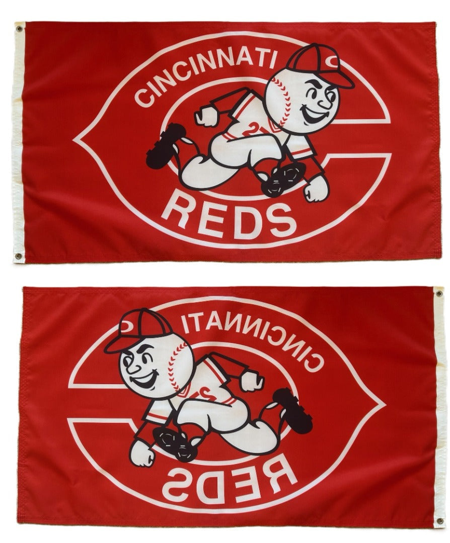 Cincinnati Reds Retro Flag 3x5