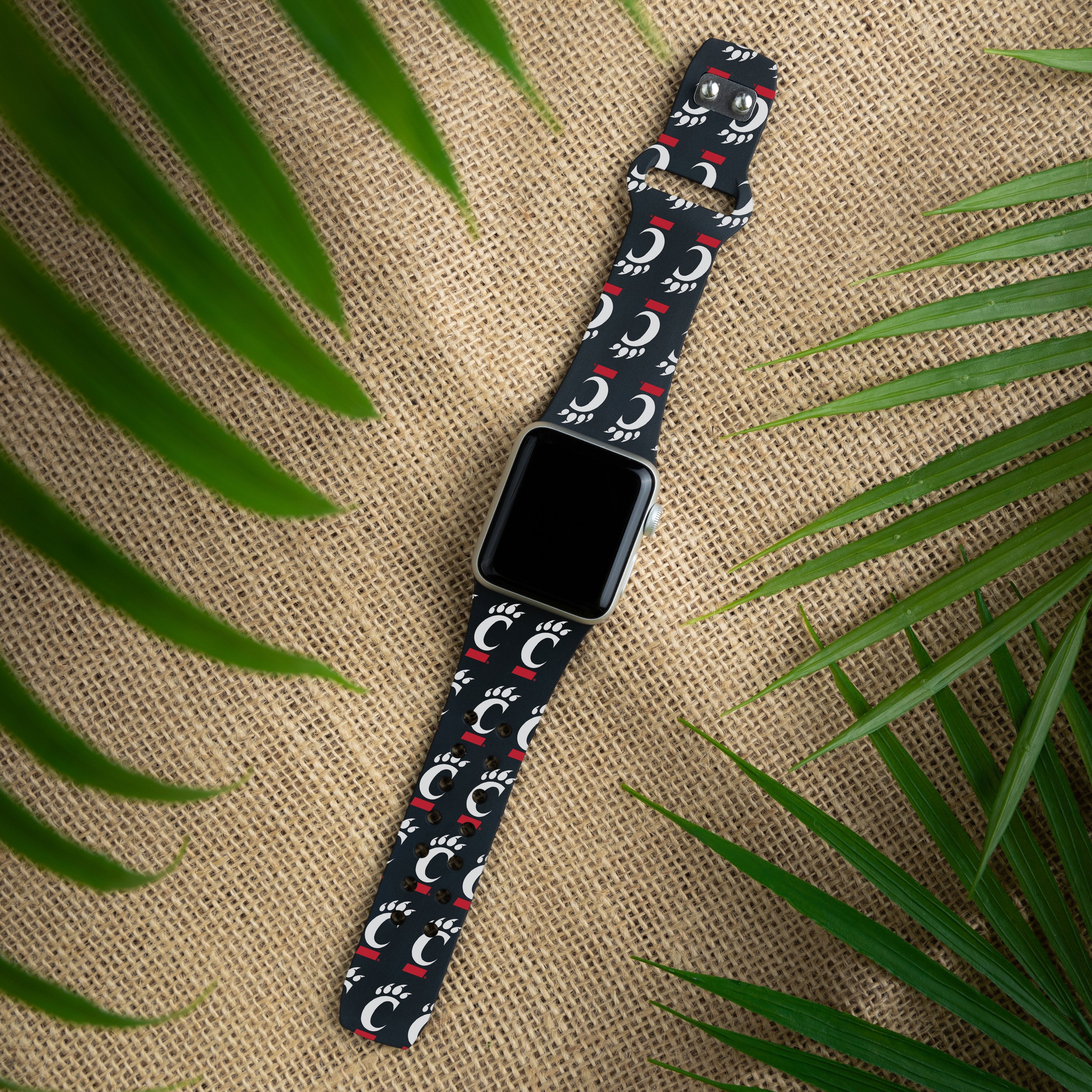 Cincinnati Bearcats HD Apple Watch Band 8