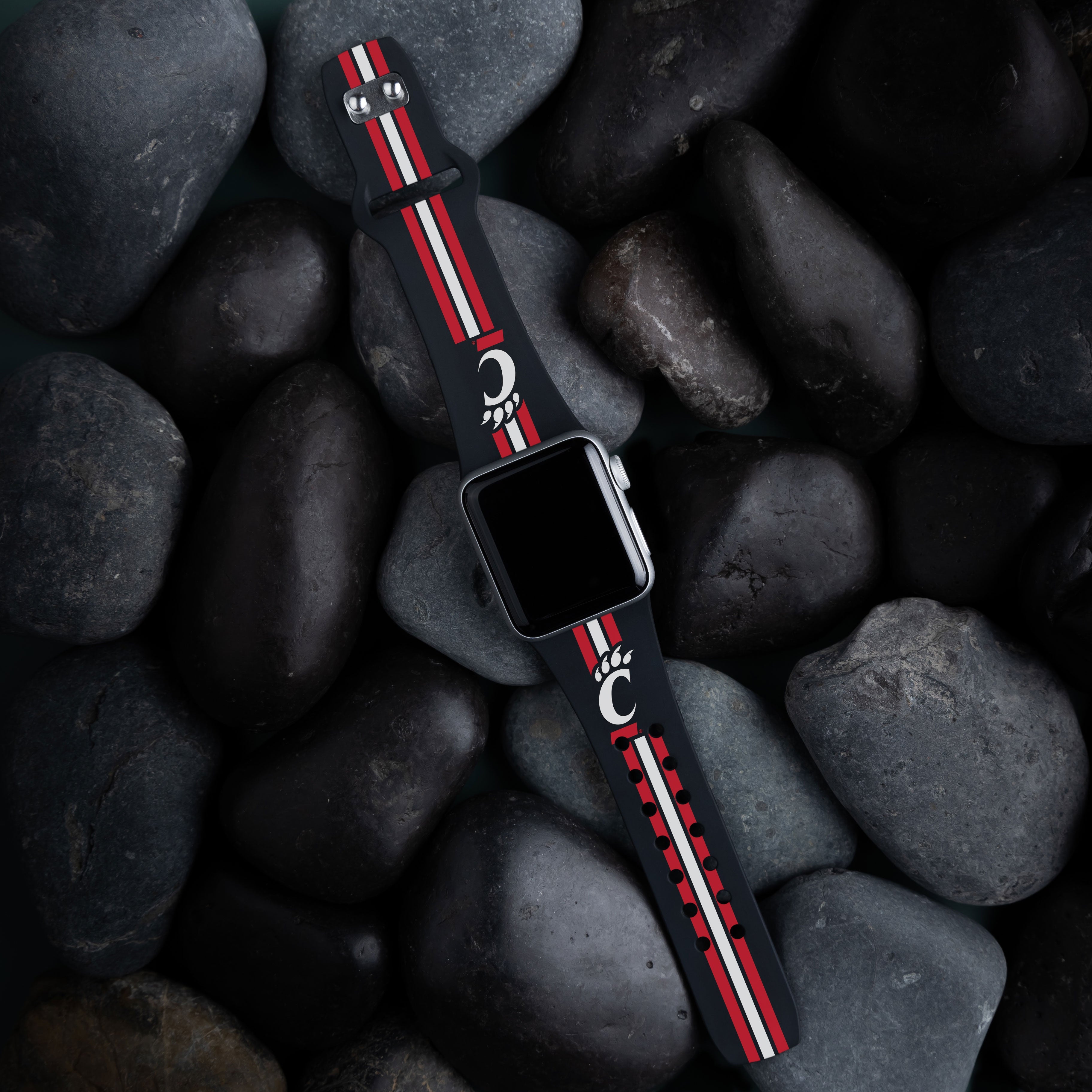 Cincinnati Bearcats HD Apple Watch Band 2