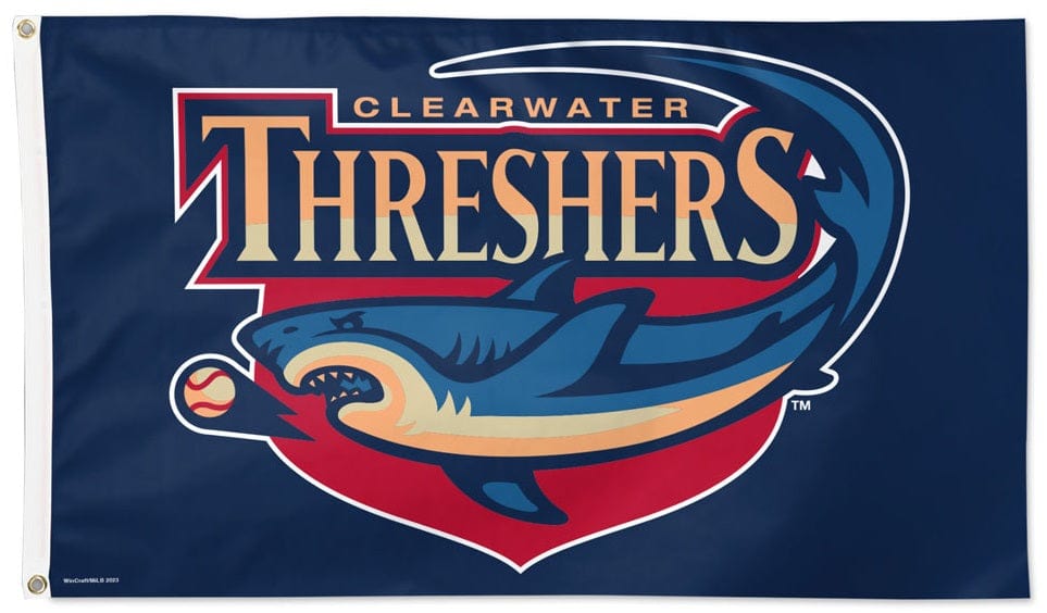 Clearwater Threshers Flag 3x5 Phillies MiLB