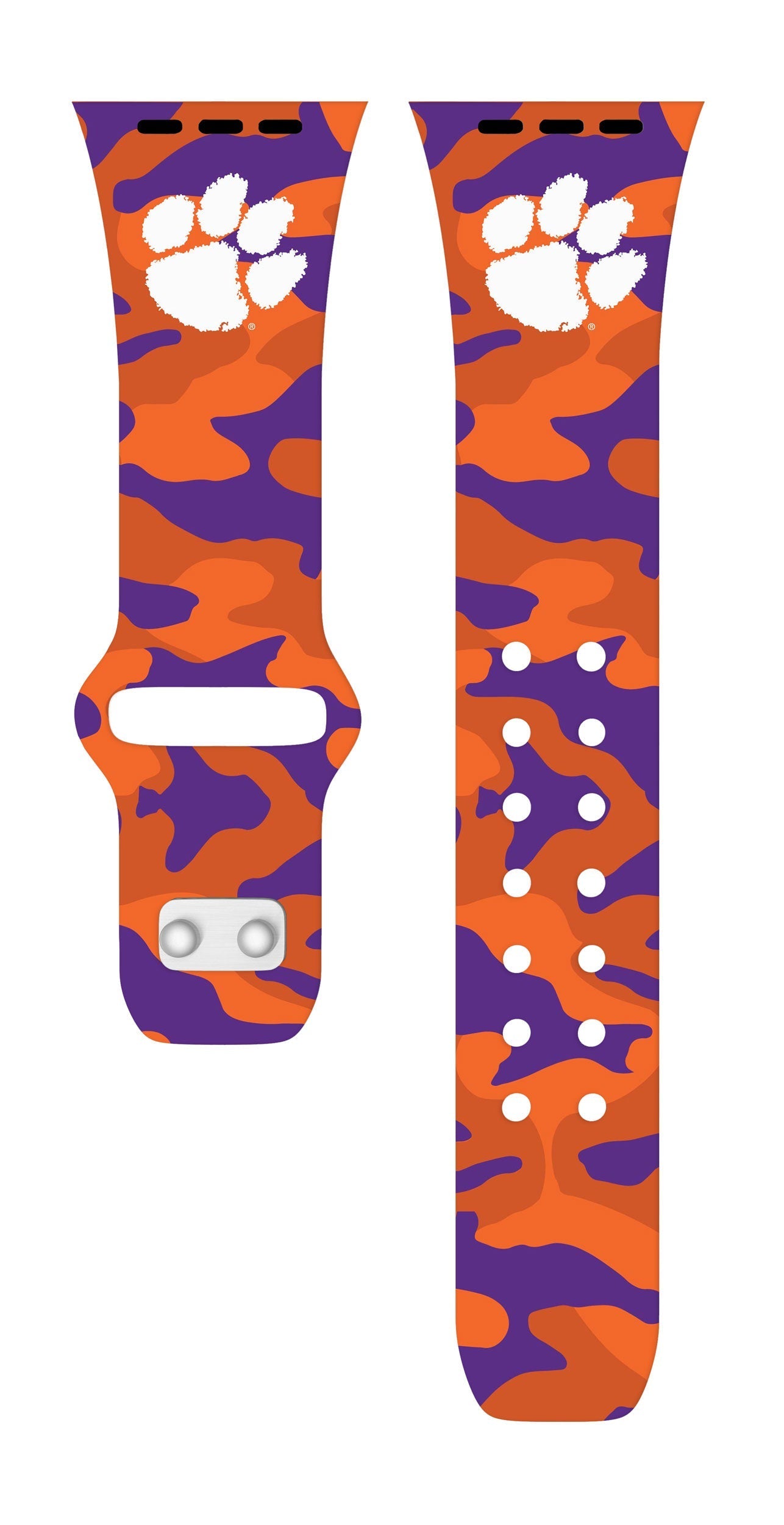 Clemson Tigers HD Apple Watch Band 24