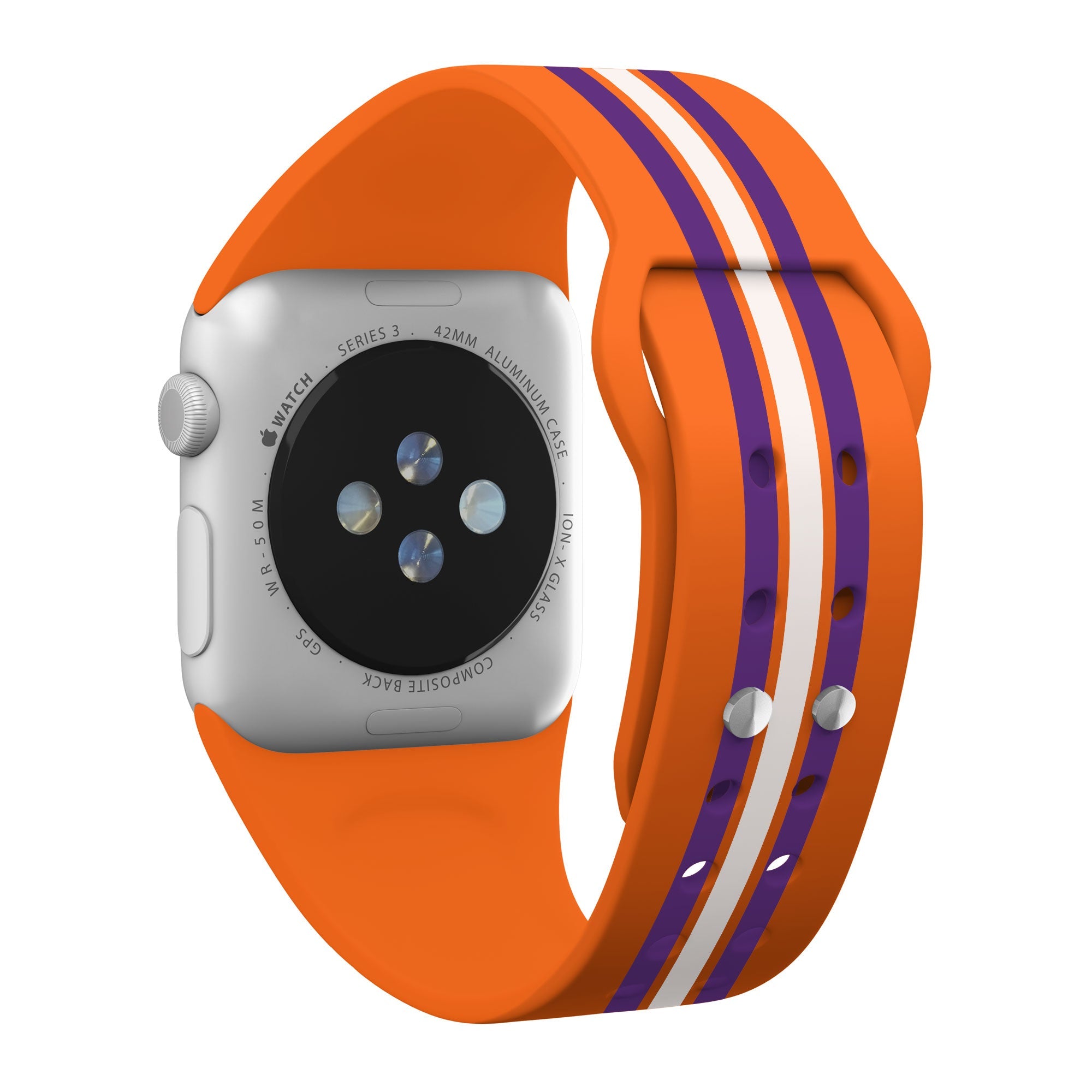 Clemson Tigers HD Apple Watch Band 5