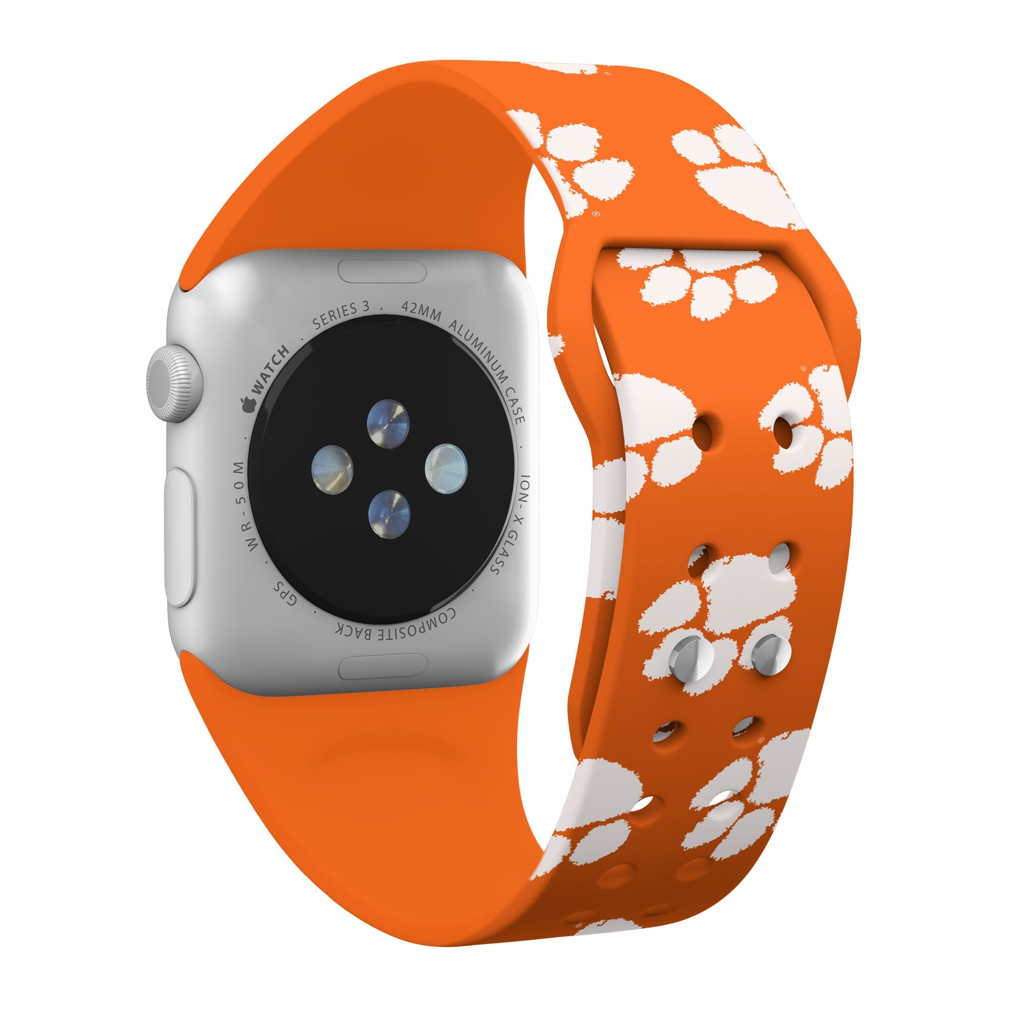 Clemson Tigers HD Apple Watch Band 11