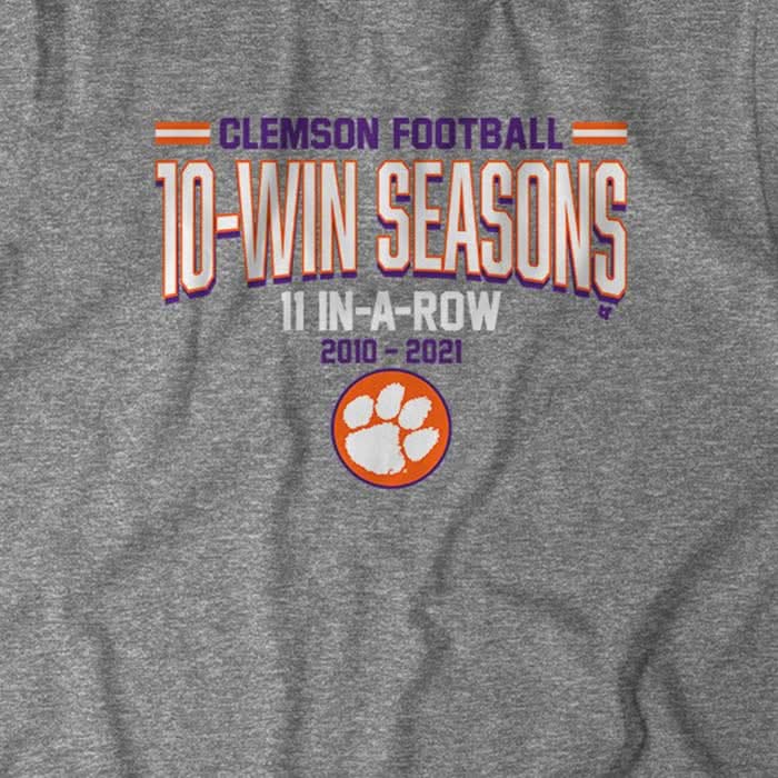 Clemson: 10-Win Seasons 5