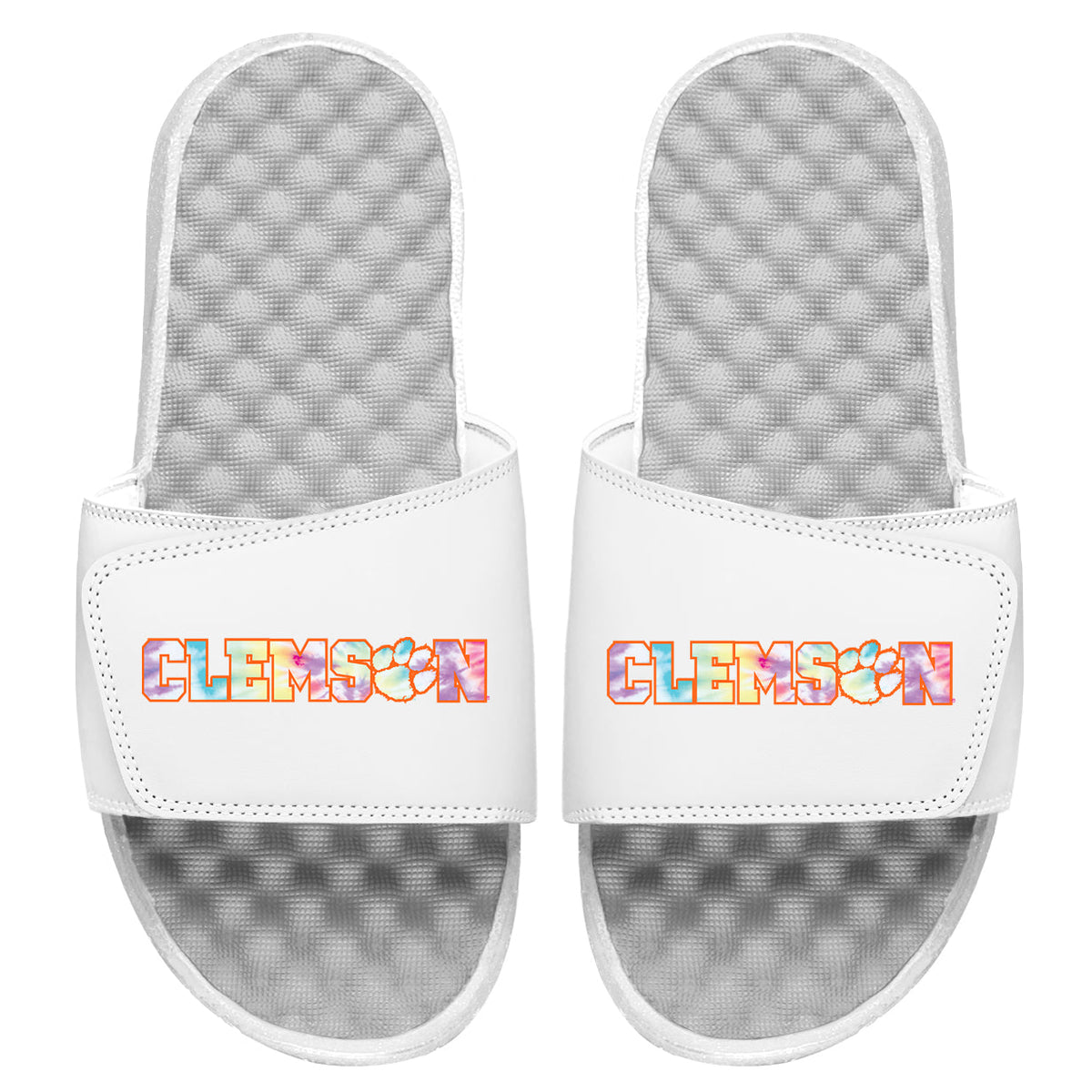Clemson Tie Dye Slides 2