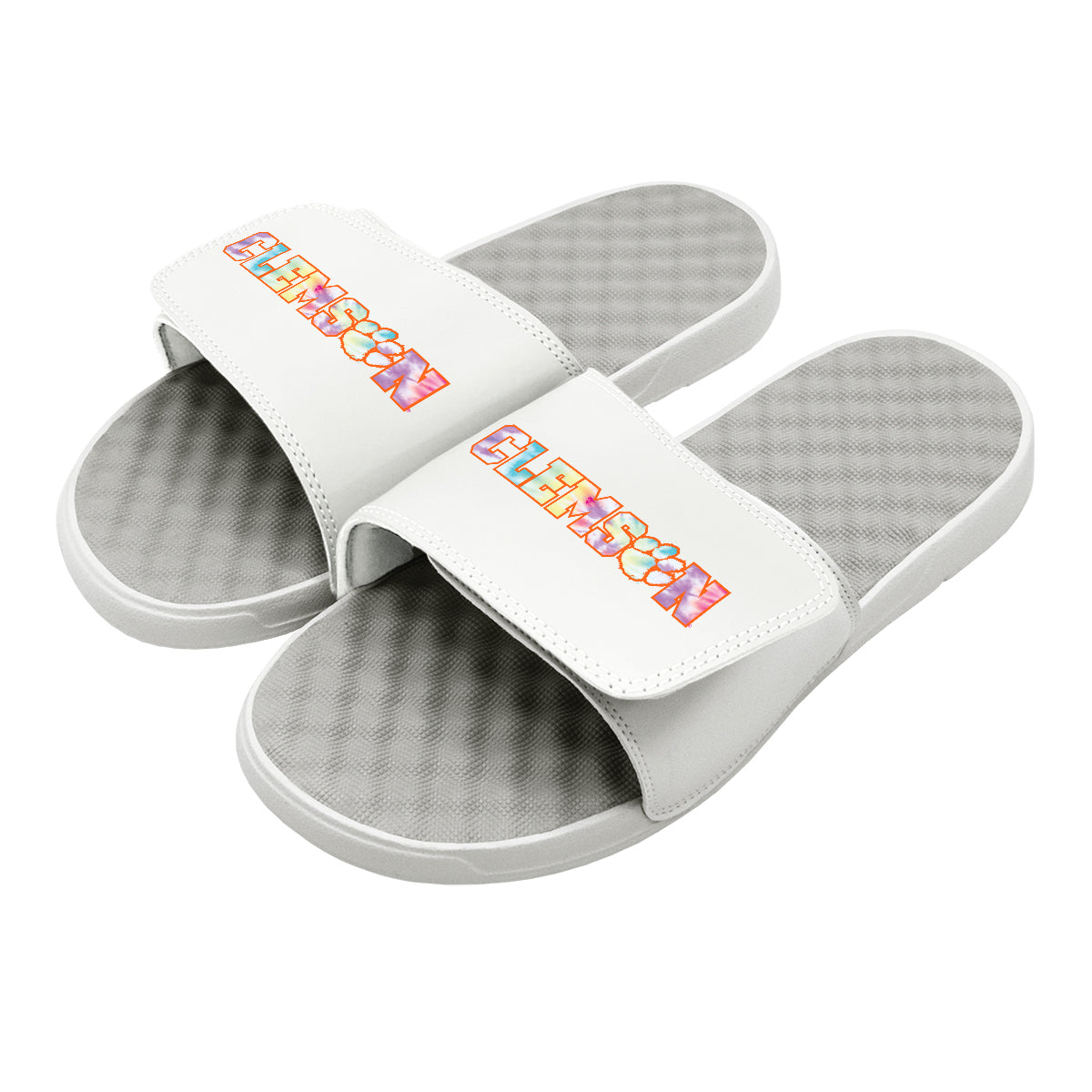 Clemson Tie Dye Slides 1
