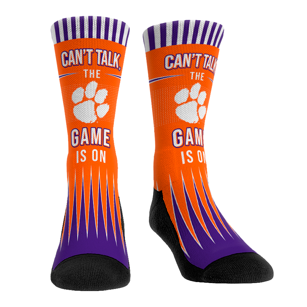 Clemson Tigers - Can't Talk | Rock 'Em Socks