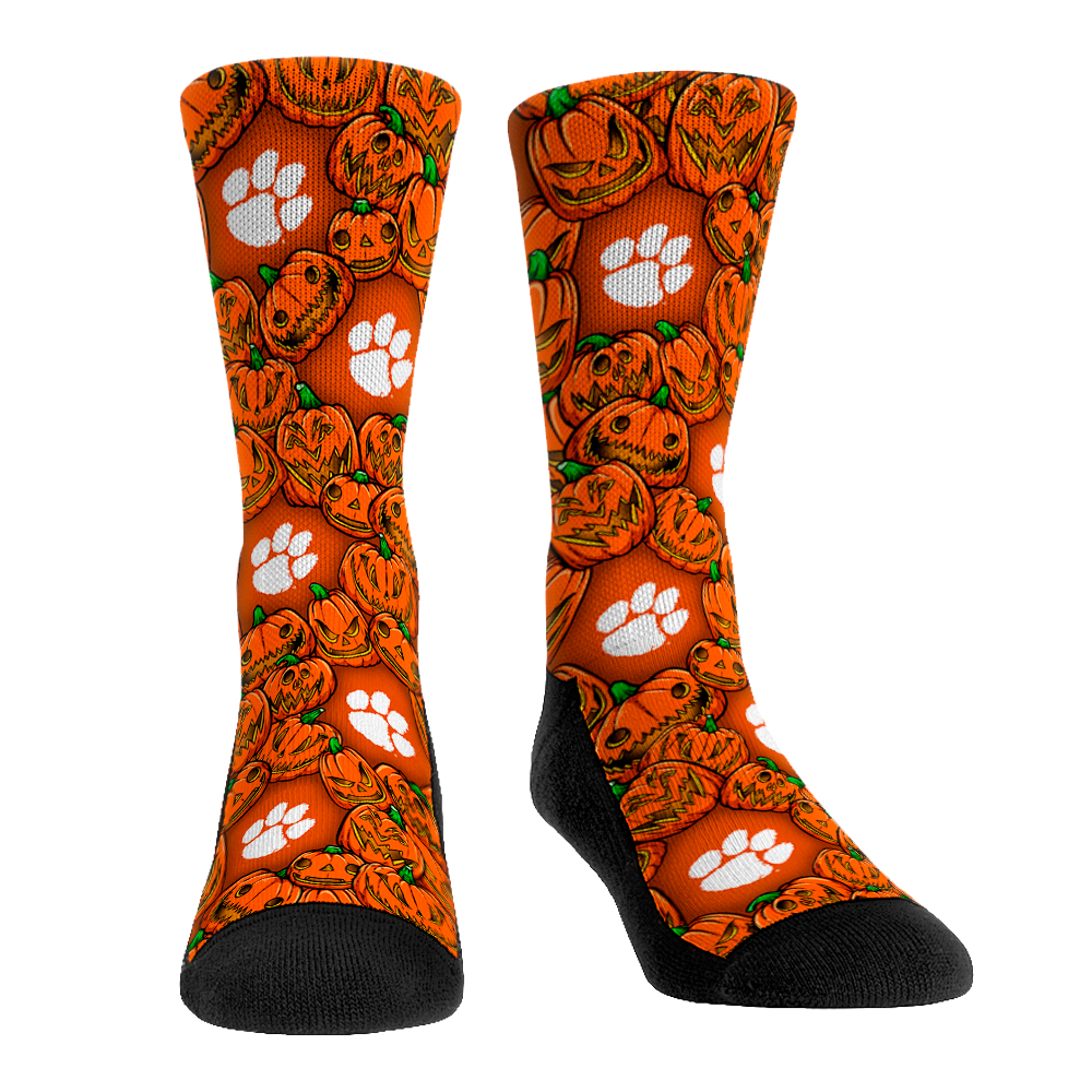 Clemson Tigers - Halloween Pumpkins | Rock 'Em Socks