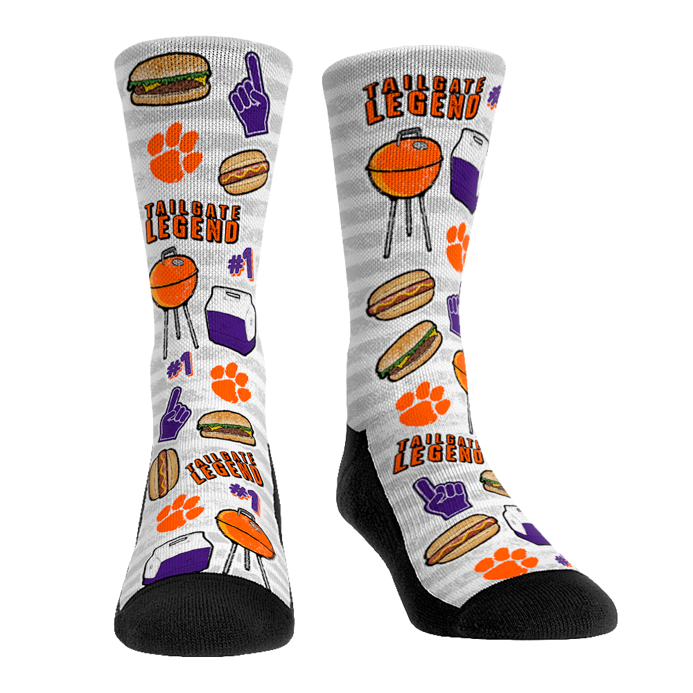 Clemson Tigers - Tailgate Legend | Rock 'Em Socks