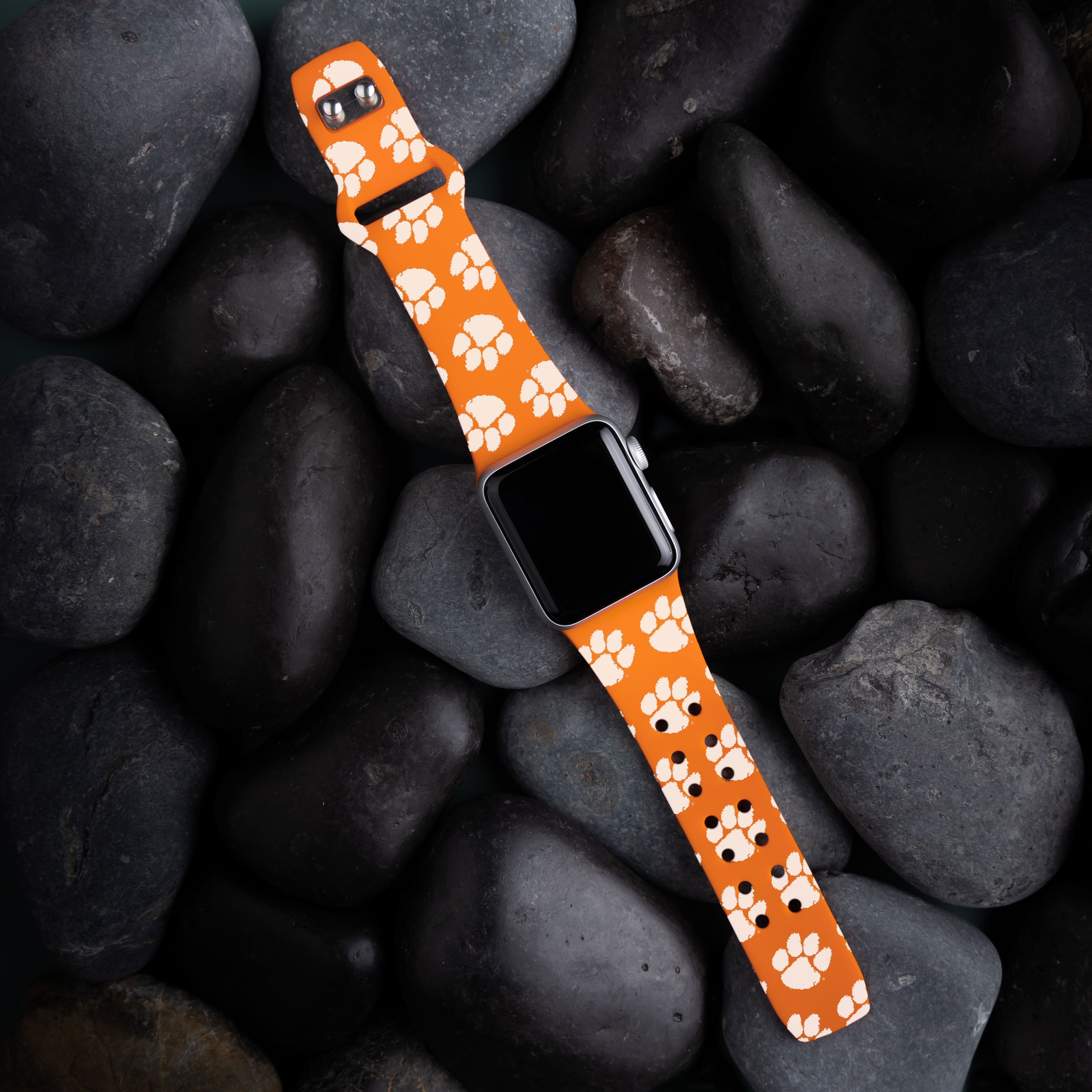 Clemson Tigers HD Apple Watch Band 8