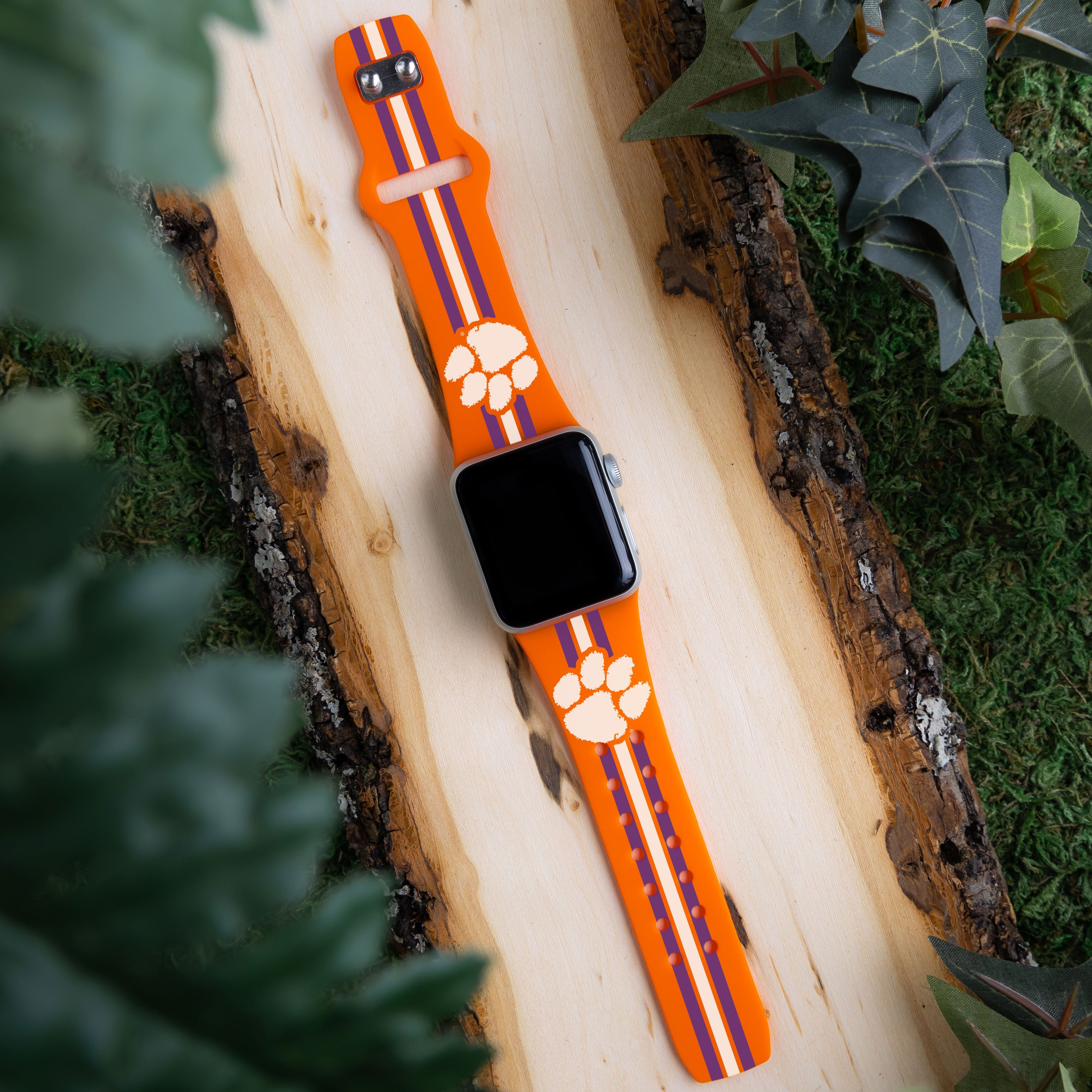 Clemson Tigers HD Apple Watch Band 2