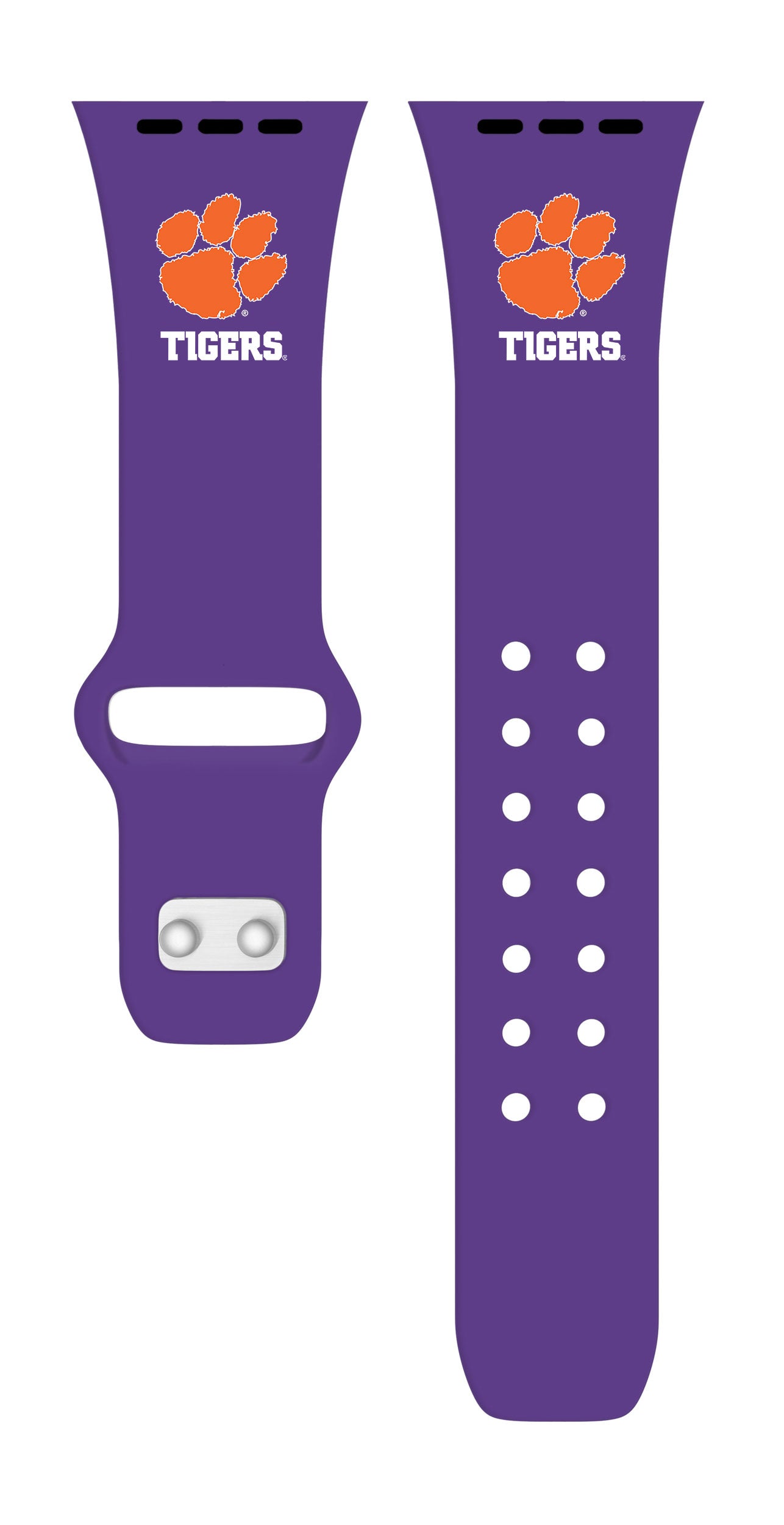 Clemson Tigers HD Apple Watch Band 16