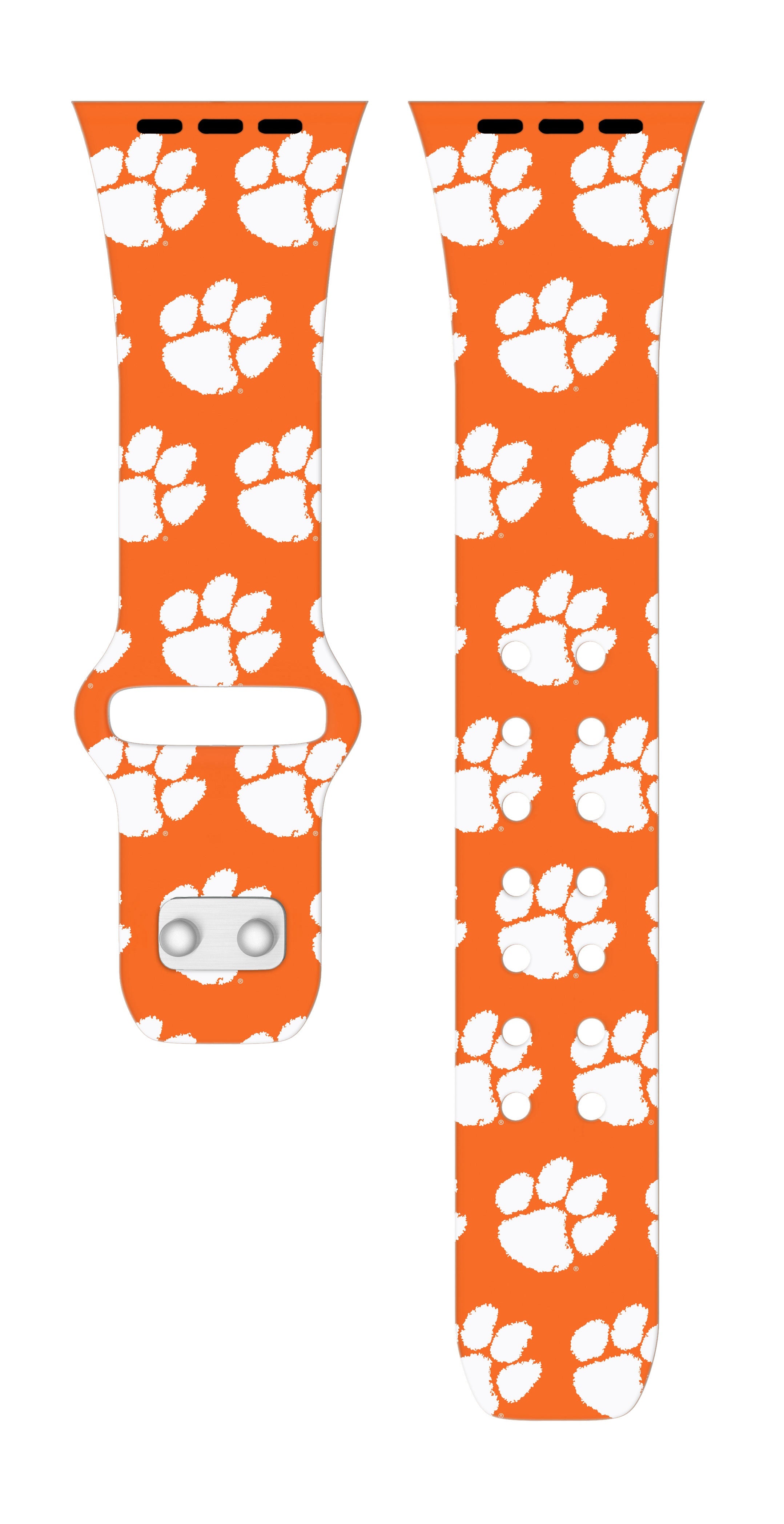 Clemson Tigers HD Apple Watch Band 12