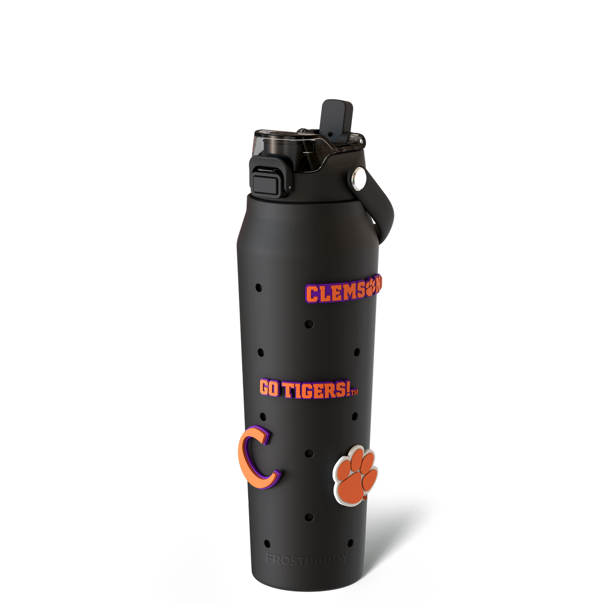 Bottle Buddy 32oz | Clemson Tigers | Skin + Budz Bundle | Frost Buddy