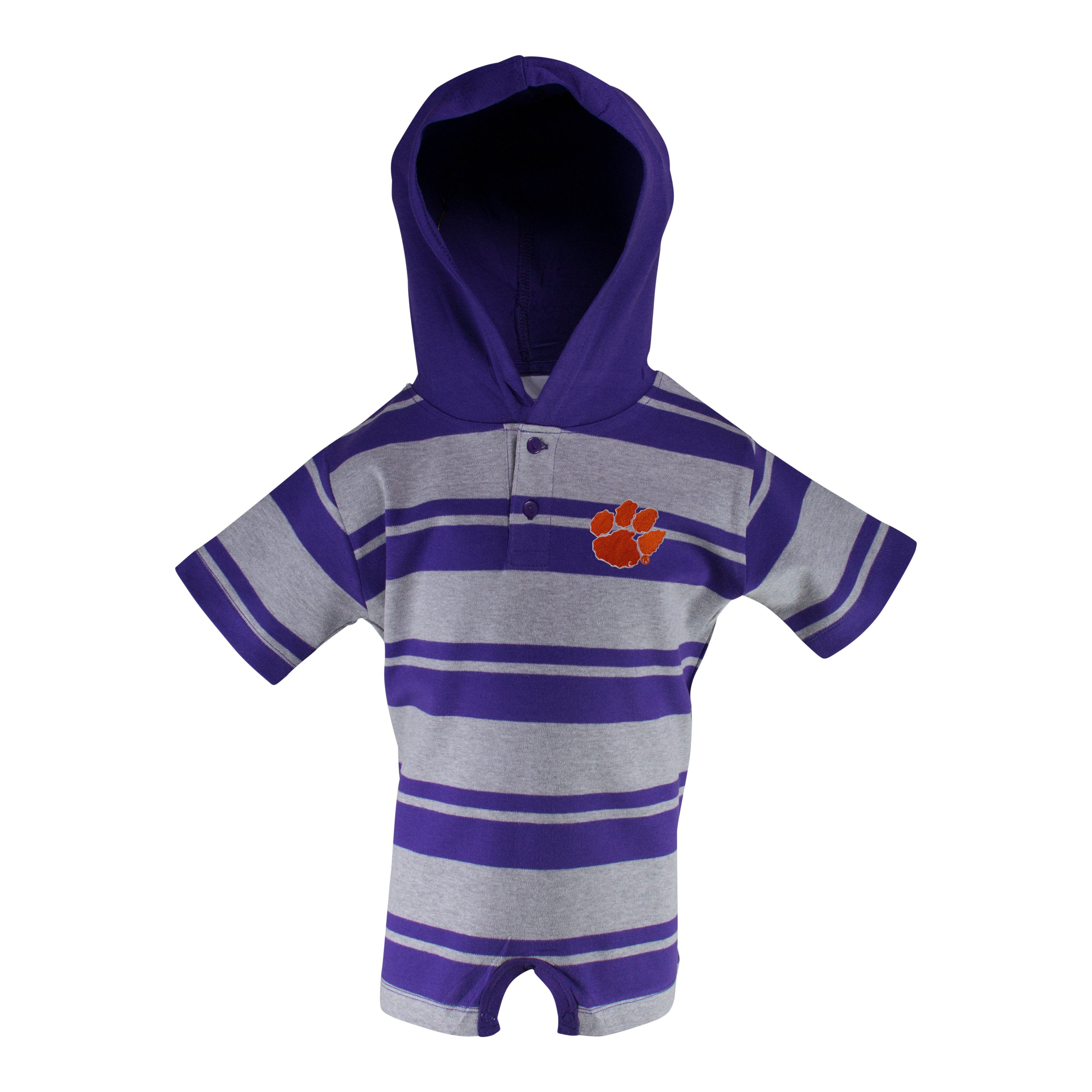 Clemson Hooded T-Romper | Two Feet Ahead