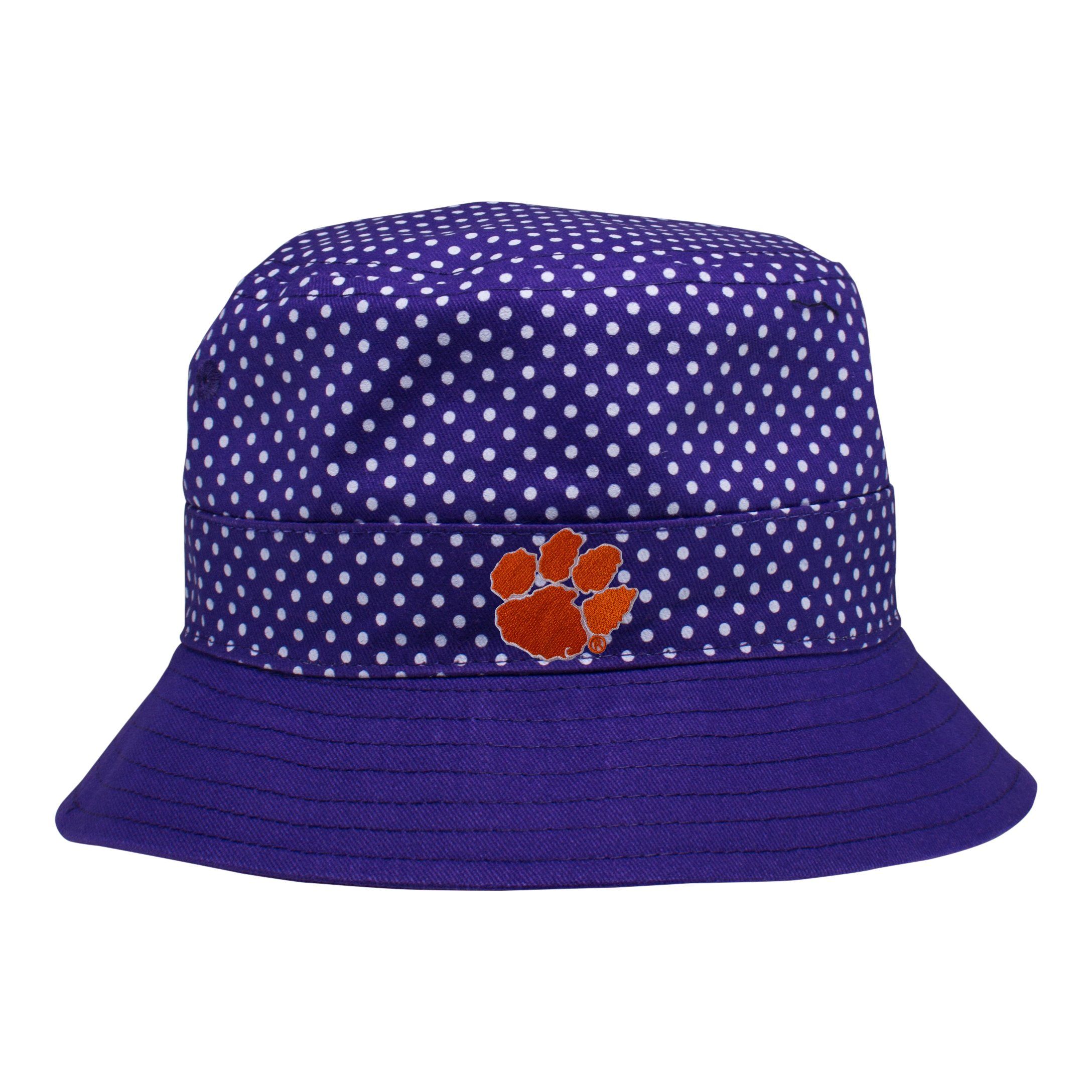 Clemson Pin Dot Bucket Hat | Two Feet Ahead