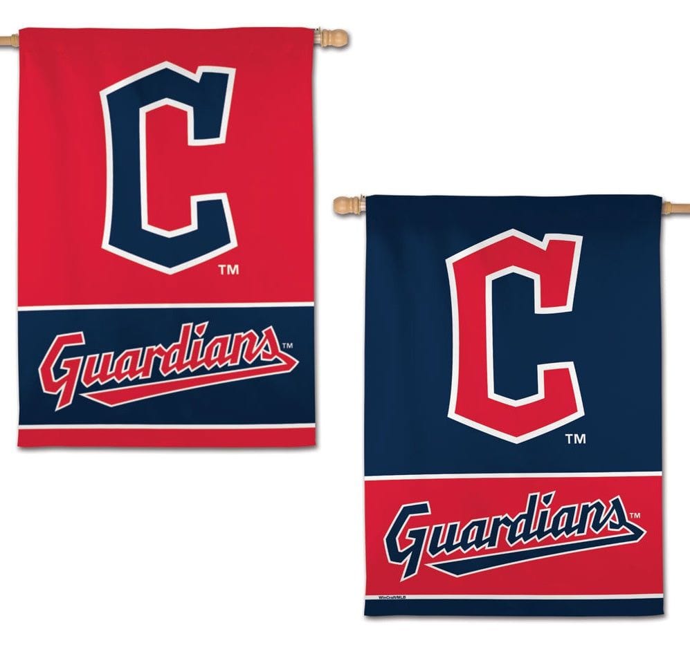 Cleveland Guardians Flag 2 Sided House Banner